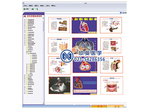 医学多媒体素材库及教学平台