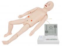高级全功能五岁儿童护理模型（急救+护理+听诊+除颤+心电监护）