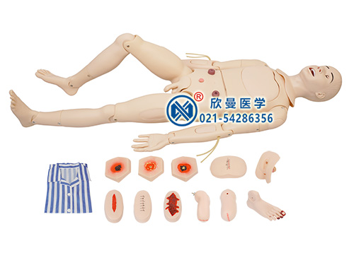 高级全功能护理训练模拟人体模型