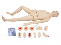 高级全功能护理训练模拟人体模型（男性）