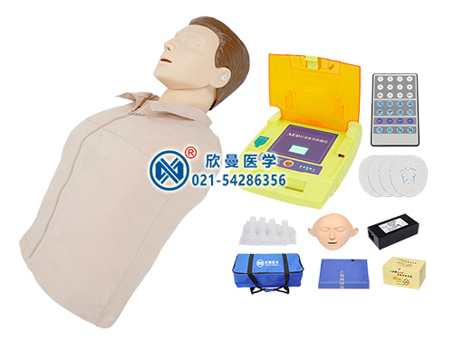 自动体外模拟除颤与CPR模拟人训练组合
