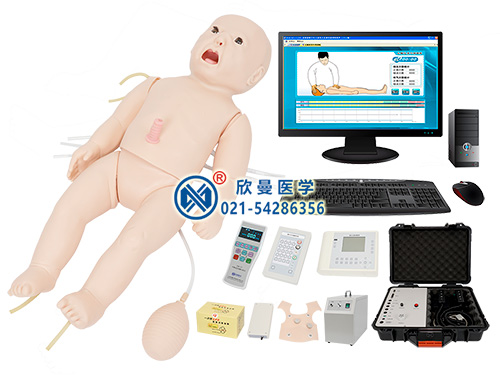 高智能数字化新生儿综合急救技能训练系统模拟人